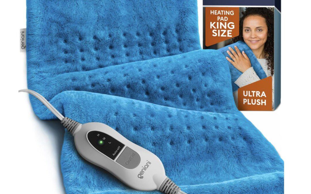 50% off Geniani King Size Machine Washable Heating Pad – Lightning Deal – Just $19.97 shipped!